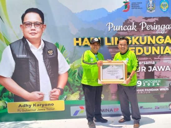 DLHKP Kota Kediri Borong Penghargaan Kelurahan BERSERI dari Pemprov Jatim 