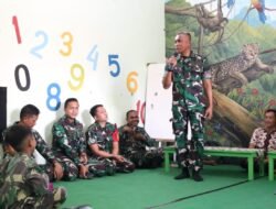 Kodim Probolinggo Berikan Pelajaran Matematika Metode GASING