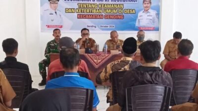 Koramil Gending Ikuti Sosialisasi Keamanan Dan Ketertiban