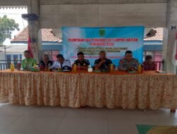 Bati Tuud Koramil Grati Hadiri Pelantikan Jabatan Perangkat Desa