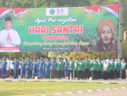 Pemkab Sidoarjo Gelar Apel Peringati Hari Santri 2024