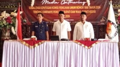 Catat Tanggalnya, KPU Kabupaten Kediri Bakal Gelar Debat Perdana Cabup-cawabup 
