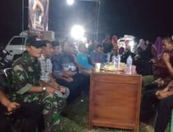 Koramil 0820/09 Lumbang Kawal Pembagian Hadiah Karnaval