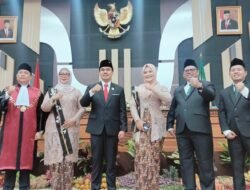 Wakili Dandim, Perwira Penghubung Hadiri Pelantikan Anggota DPRD Pasuruan 2024-2024