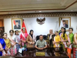 Puteri Anak dan Remaja Audiensi ke Wali Kota dan Polres Jaksel
