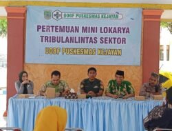 Koramil Kejayan Ikuti Rakor Lintas Sektor Bidang Kesehatan