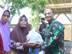 Dandim Probolinggo dan Forkopimda Meninjau Penyaluran Bansos