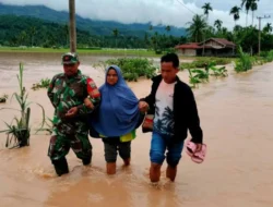 Banjir Landa Aceh Tenggara, Ratusan TNI Dikerahkan Bantu Warga