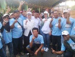 Vinanda-Gus Qowim Blusukan di Kelurahan Tamanan