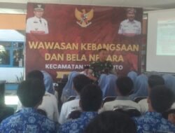 Koramil Wonomerto Berikan Wawasan Kebangsaan Para Siswa