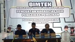 Panwascam) Pesantren, Kota Kediri, Jawa Timur menggelar acara bimbingan teknis (Bimtek) Pengawas Tempat Pemungutan Suara (PTPS) se-Kecamatan Pesantren pada Pilkada 2024.