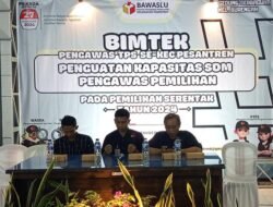 Tingkatkan SDM PTPS, Panwascam Pesantren Gelar Bimtek Pilkada