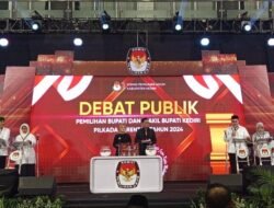 KPU Kabupaten Kediri Sukses Gelar Debat Terakhir Pilkada 2024