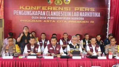 Bea Cukai dan Polri Ungkap Clandestine Laboratorium Hashish