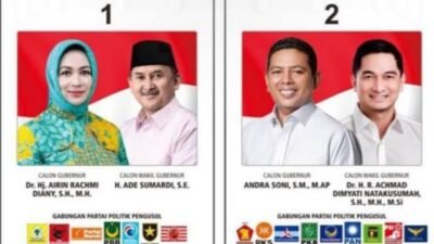 Andra Soni Ungguli Airin di Pilgub Banten