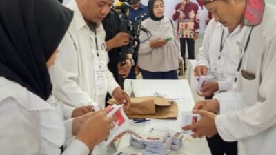 KPU Kabupaten Kediri Gelar Simulasi Tungsura