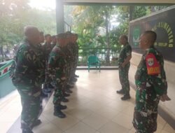 Pesan Danramil 01/Menteng Untuk Babinsa: Luangkan Waktu Jalin Komsos