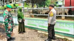 Koramil Kanigaran Kawal Penyaluran Bantuan dari Pemprov Jatim ke Pemkot Probolinggo 