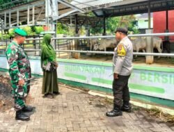 Koramil Kanigaran Kawal Penyaluran Bantuan dari Pemprov Jatim ke Pemkot Probolinggo 