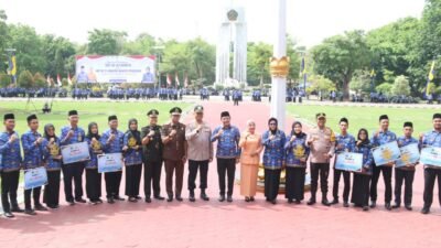 HUT Korpri, Plt Bupati Subandi Sampaikan Pesan Presiden Untuk ASN di Sidoarjo