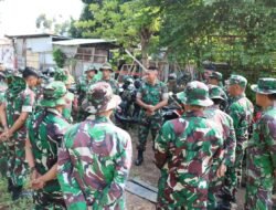 Kodim Probolinggo Pimpin Korve Tanah Aset Milik TNI AD