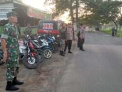 Koramil-Polsek Kraton Sinergi Kawal Pilkada Pasuruan