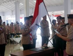 Dandim 0819 Ikuti Pelantikan Mabicab Gerakan Pramuka Pasuruan