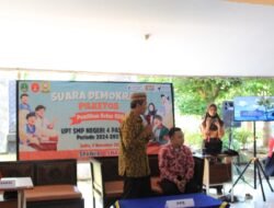 SMPN 4 Pasuruan Gelar PILKETOS Tumbuhkan Demokrasi Siswa