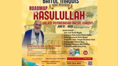 BSP 2024, Daurah Akbar Internasional Hadirkan Pakar Baitul Maqdis Asal Palestina