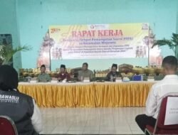 Panwascam Mojoroto Kota Kediri Gelar Raker PTPS Pilkada 2024