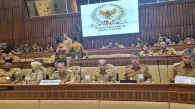 Pjs Bupati Asahan Ikuti RDP Komisi II DPR RI Soal Pilkada Serentak