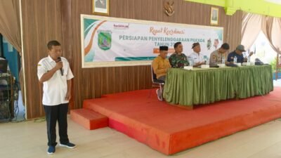 Danramil 0819/10 Bangil Ikuti Rakor Pilkada Serentak 2024