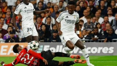 Liga Champions: AC Milan Hajar Real Madrid 1-3