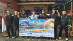 Bismillah, AWG Lepas Peserta Pendakian Bulan Solidaritas Palestina 2024 ke Gunung Rinjani