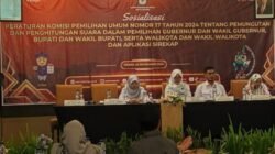 KPU Kota Kediri Gelar Sosialisasi PKPU 17/2024 dan Aplikasi Sirekap