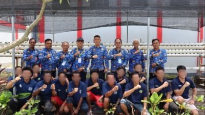 Tanam Pokcay dan Melon, Warga Binaan Lapas Kerobokan Wujudkan Ketahanan Pangan 