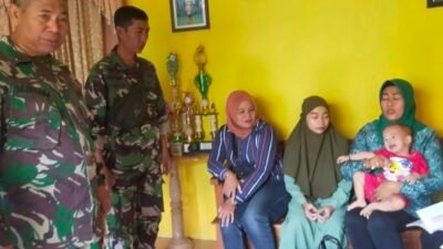 Turunkan Angka Balita Stunting, Koramil Kanigaran Lakukan Pendampingan