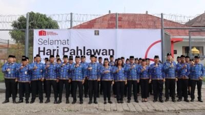 Lapas Kerobokan Gelar Upacara Peringatan Hari Pahlawan