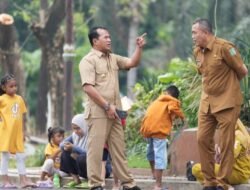 Pj Bupati Pasuruan Gandeng 3 Kepala OPD Sidak Alun-alun Bangil