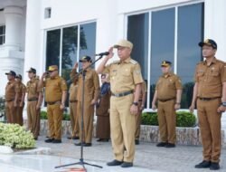 Bupati Asahan Pimpin Apel Gabungan Bulan Desember 2024