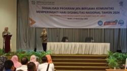 Peringati Hari Disabilitas Nasional 2024, BPJS Cabang Kediri Sosialisasikan Program JKN