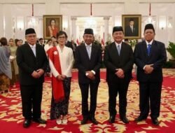 Presiden Prabowo Lantik Pimpinan dan Anggota Dewas KPK