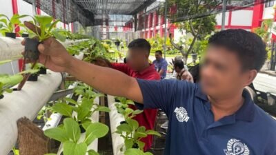 Lapas Kerobokan bersinergi dengan Dinas Pertanian dan Ketahanan Pangan Bali