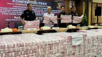 Kejagung Sita Uang Rp288 Miliar Kasus Korupsi PT Duta Palma