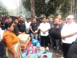 GRIB Jaya Sumut Salurkan Bantuan Untuk Korban Longsor di Sibolangit