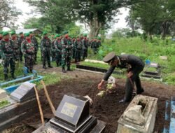 Dandim 0819 Pasuruan Pimpin Upacara Pemakaman Militer Kapten Inf Wawan Achyani