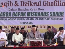 Babinsa Glagahsari Menghadiri Manaqib dan Dzikrul Ghofilin