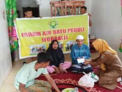 Camat Air Batu  Bantu Korban Begal di Sidomukti Asahan