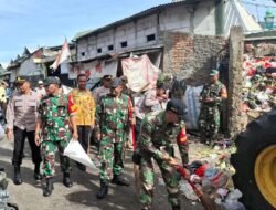 Danramil 08/JB Bersama Tiga Pilar gelar Karya Bhakti dalam Rangka Hari Juang Kartika TNI AD ke -79