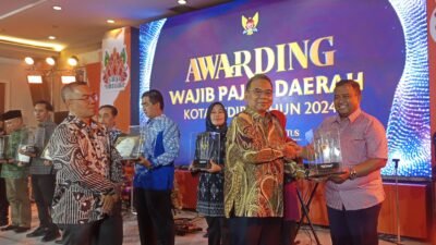 BPPKAD Kota Kediri Beri Award kepada 21 Pelaku Usaha
